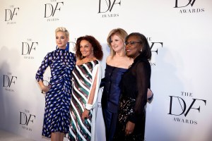 Katy Perry, Diane von Furstenberg, Arianna Huffington, Anita Hill