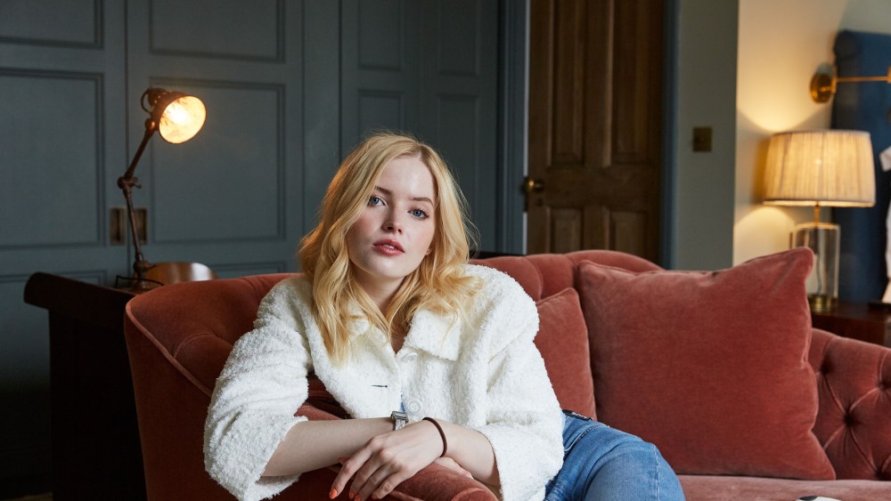 Ellie Bamber at The Ned in London.