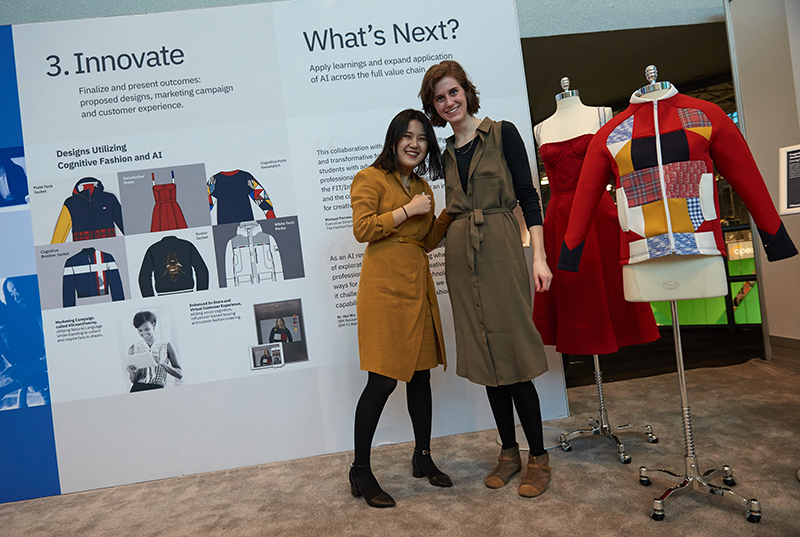 The IBM-FIT collaboration at the NRF trade show at the Javits Center