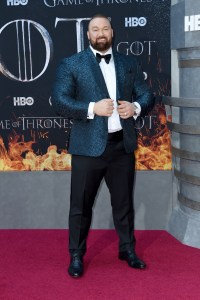 Hafthor Bjornsson
'Game of Thrones' season eight premiere, Arrivals, New York, USA - 03 Apr 2019