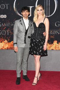 Joe Jonas and Sophie Turner
'Game of Thrones' season eight premiere, Arrivals, New York, USA - 03 Apr 2019