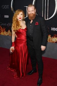 Gry Molvær Hivju, Kristofer Hivju
New York Red Carpet Premiere for HBO's final season of "GAME OF THRONES, New York, USA - 03 Apr 2019