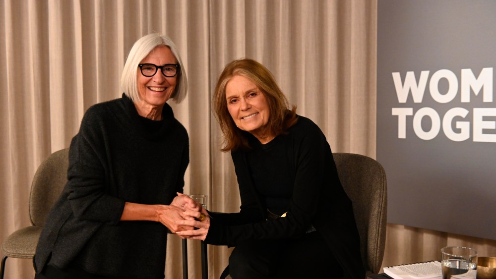 Eileen Fisher and Gloria Steinem
