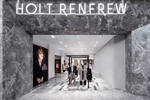 The Holt Renfrew Yorkdale Menswear section..