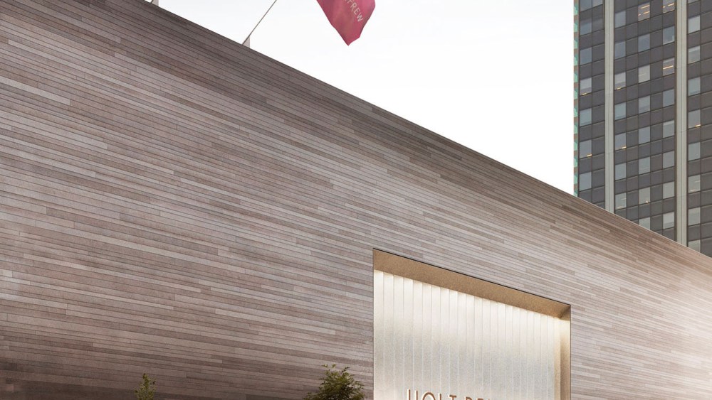 A rendering of Holt Renfrew on Bloor street.