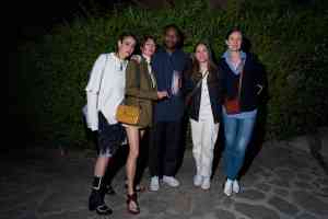 Natacha Ramsay-Levi, Camille Bidault-Waddington, Rushemy Botter, Lisi Herrebrugh and Jo Ellison