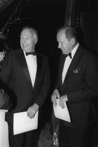 Ira Neimark with William Ruben, who once ran Bonwit Teller.