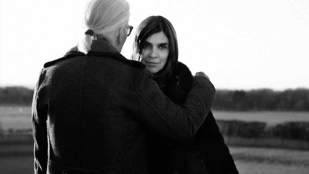 Karl Lagerfeld and Carine Roitfeld
