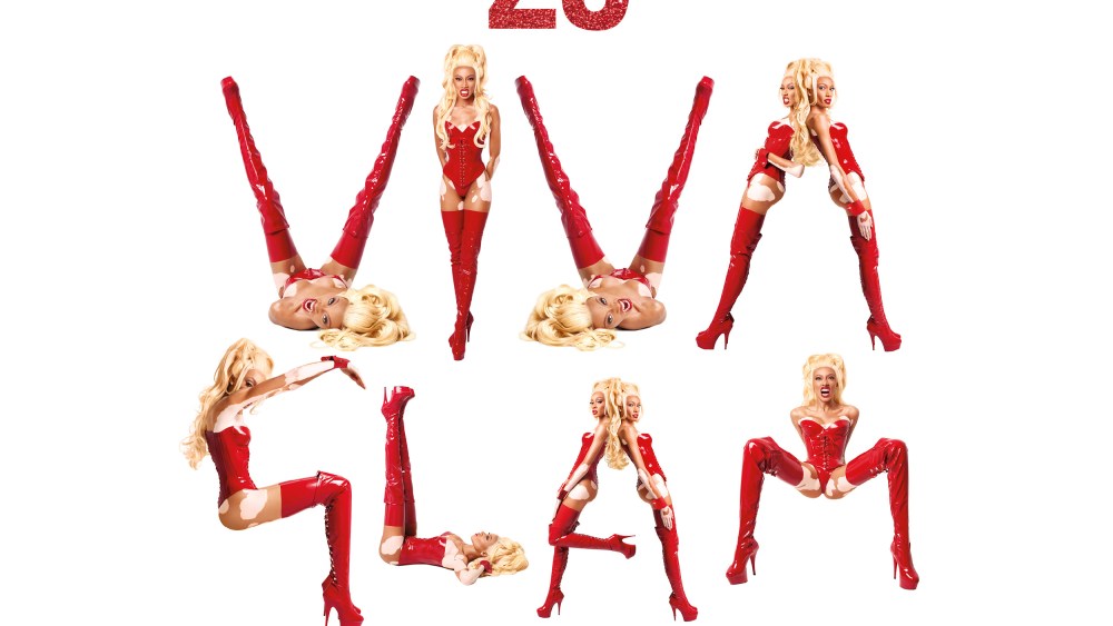 Winnie Harlow pays homage to RuPaul in her campaign for MAC's Viva Glam Fund.