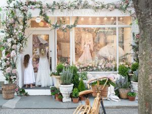 LoveShackFancy's new store at 390 Bleecker Street is unabashedly feminine and romantic.