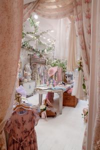 LoveShackFancy's new store at 390 Bleecker Street is unabashedly feminine and romantic.