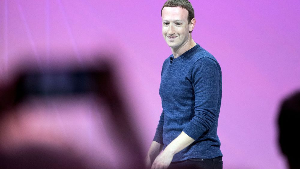 Mark ZuckerbergVivaTech fair in Paris, France - 24 May 2018Facebook CEO Mark Zuckerberg arrives on stage during the VivaTech fair in Paris, France, 24 May 2018. The annual commercial convention runs from the 24 to 26 May.