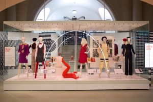 The Mary Quant exhibit at the Victoria and Albert Museum.