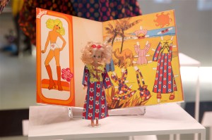 The Mary Quant exhibit at the Victoria and Albert Museum.