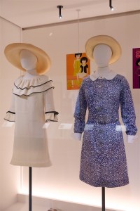 The Mary Quant exhibit at the Victoria and Albert Museum.