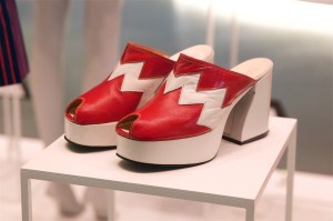 The Mary Quant exhibit at the Victoria and Albert Museum.