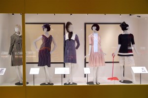 The Mary Quant exhibit at the Victoria and Albert Museum.