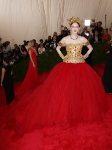 Karen Elson
Costume Institute Gala Benefit celebrating China: Through the Looking Glass, Metropolitan Museum of Art, New York, America - 04 May 2015