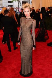 Miley Cyrus
Costume Institute Gala Benefit celebrating the Punk: Chaos To Couture exhibition, Metropolitan Museum of Art, New York, America - 06 May 2013
WEARING MARC JACOBS SAME OUTFIT AS CATWALK MODEL 2147404n
