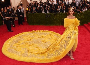 RihannaCostume Institute Gala Benefit celebrating China: Through the Looking Glass, Metropolitan Museum of Art, New York, America - 04 May 2015WEARING GUO PEI