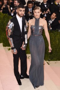 Zayn Malik and Gigi HadidThe Metropolitan Museum of Art's COSTUME INSTITUTE Benefit Celebrating the Opening of Manus x Machina: Fashion in an Age of Technology, Arrivals, The Metropolitan Museum of Art, NYC, New York, America - 02 May 2016