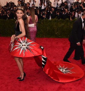 Zendaya
Costume Institute Gala Benefit celebrating China: Through the Looking Glass, Metropolitan Museum of Art, New York, America - 04 May 2015
WEARING FAUSTO PUGLISI