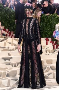 Cara Delevingne
The Metropolitan Museum of Art's Costume Institute Benefit celebrating the opening of Heavenly Bodies: Fashion and the Catholic Imagination, Arrivals, New York, USA - 07 May 2018
WEARING DIOR SAME OUTFIT AS CATWALK MODEL *9327878z