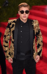 Justin BieberCostume Institute Gala Benefit celebrating China: Through the Looking Glass, Metropolitan Museum of Art, New York, America - 04 May 2015