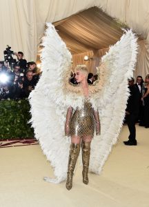 Katy PerryThe Metropolitan Museum of Art's Costume Institute Benefit celebrating the opening of Heavenly Bodies: Fashion and the Catholic Imagination, Arrivals, New York, USA - 07 May 2018WEARING ATELIER VERSACE