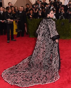 Lady GagaCostume Institute Gala Benefit celebrating China: Through the Looking Glass, Metropolitan Museum of Art, New York, America - 04 May 2015WEARING ALEXANDER WANG FOR BALENCIAGA