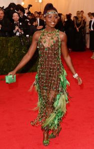 Lupita Nyong'o
Costume Institute Gala Benefit celebrating Charles James: Beyond Fashion, Metropolitan Museum of Art, New York, America - 05 May 2014