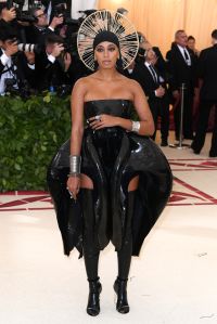 Solange Knowles
The Metropolitan Museum of Art's Costume Institute Benefit celebrating the opening of Heavenly Bodies: Fashion and the Catholic Imagination, Arrivals, New York, USA - 07 May 2018
WEARING IRIS VAN HERPEN SAME OUTFIT AS CATWALK MODEL *1787846e