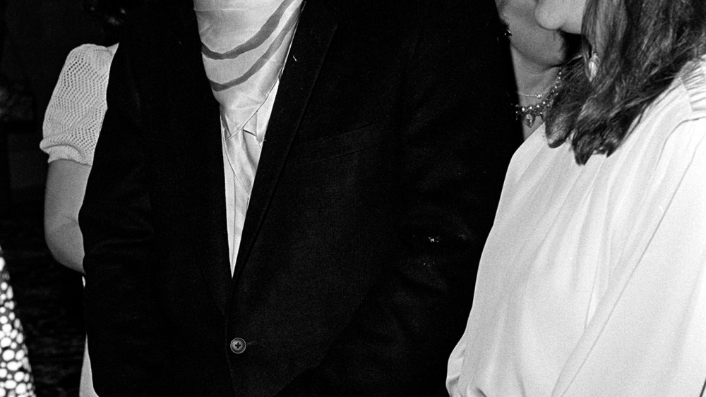 Michael Katz and Susie Bagwell at The Gazebo (Dallas boutique) luncheon and fashion show benefiting the Leukemia Society of America in 1985.