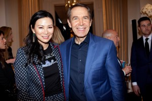 Wendi Murdoch and Jeff Koons