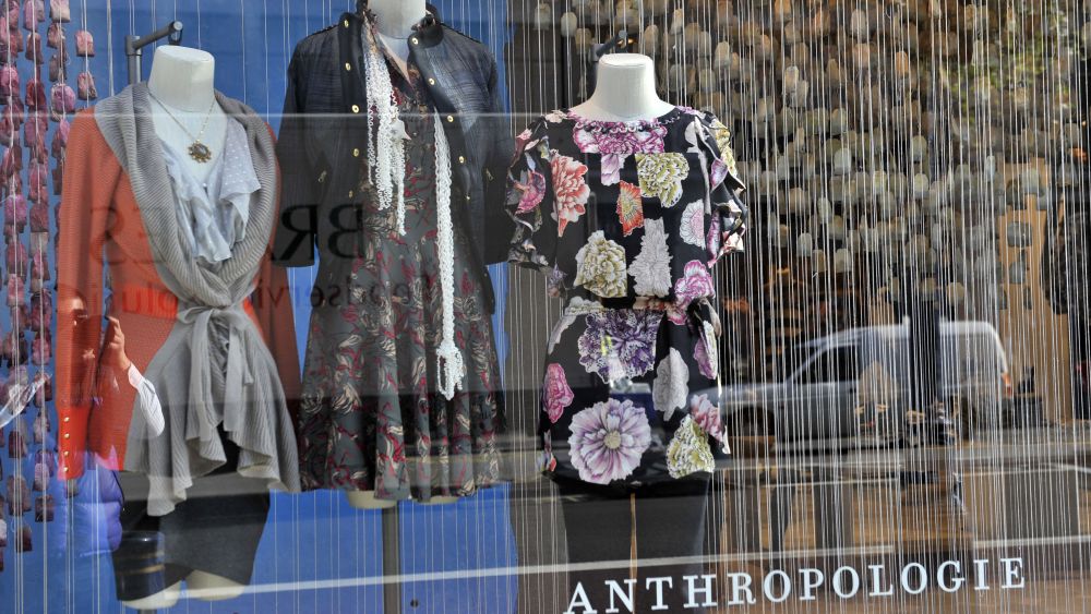 Anthropologie store. London, England, Britain.Anthropologie store at 158 Regent street - London, Britain - 23 Oct 2009