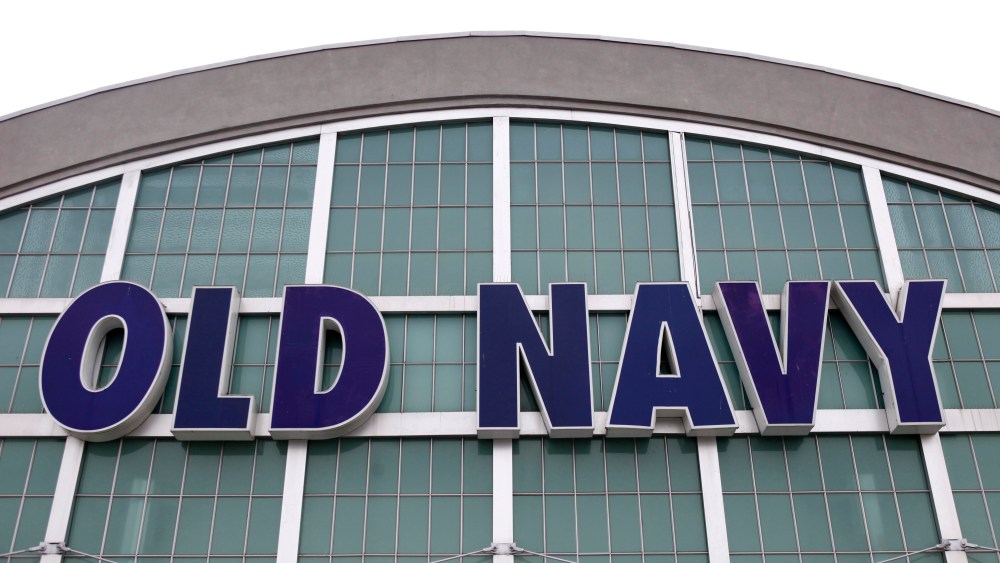 An Old Navy Store is seen in Paramus, N.J., . Gap Inc. said Thursday that strong sales at its lower-priced Old Navy chain helped its fourth-quarter profit rise 45 percentEarns Gap, Paramus, USA