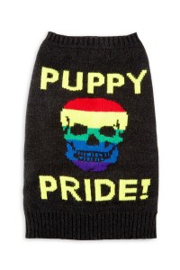 360 cashmere dog sweater for the Saks Stonewall Inn campaign.