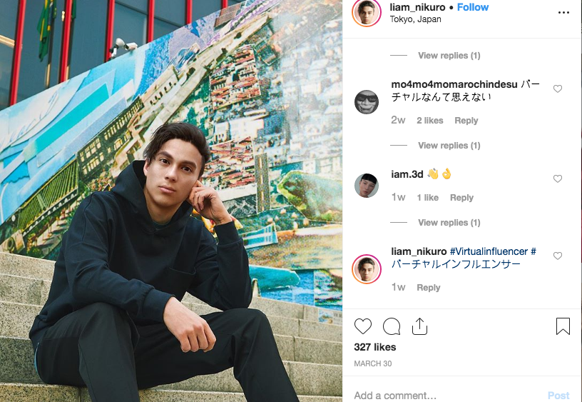 Meet Liam Nikuro, Japan's First Male Virtual Influencer