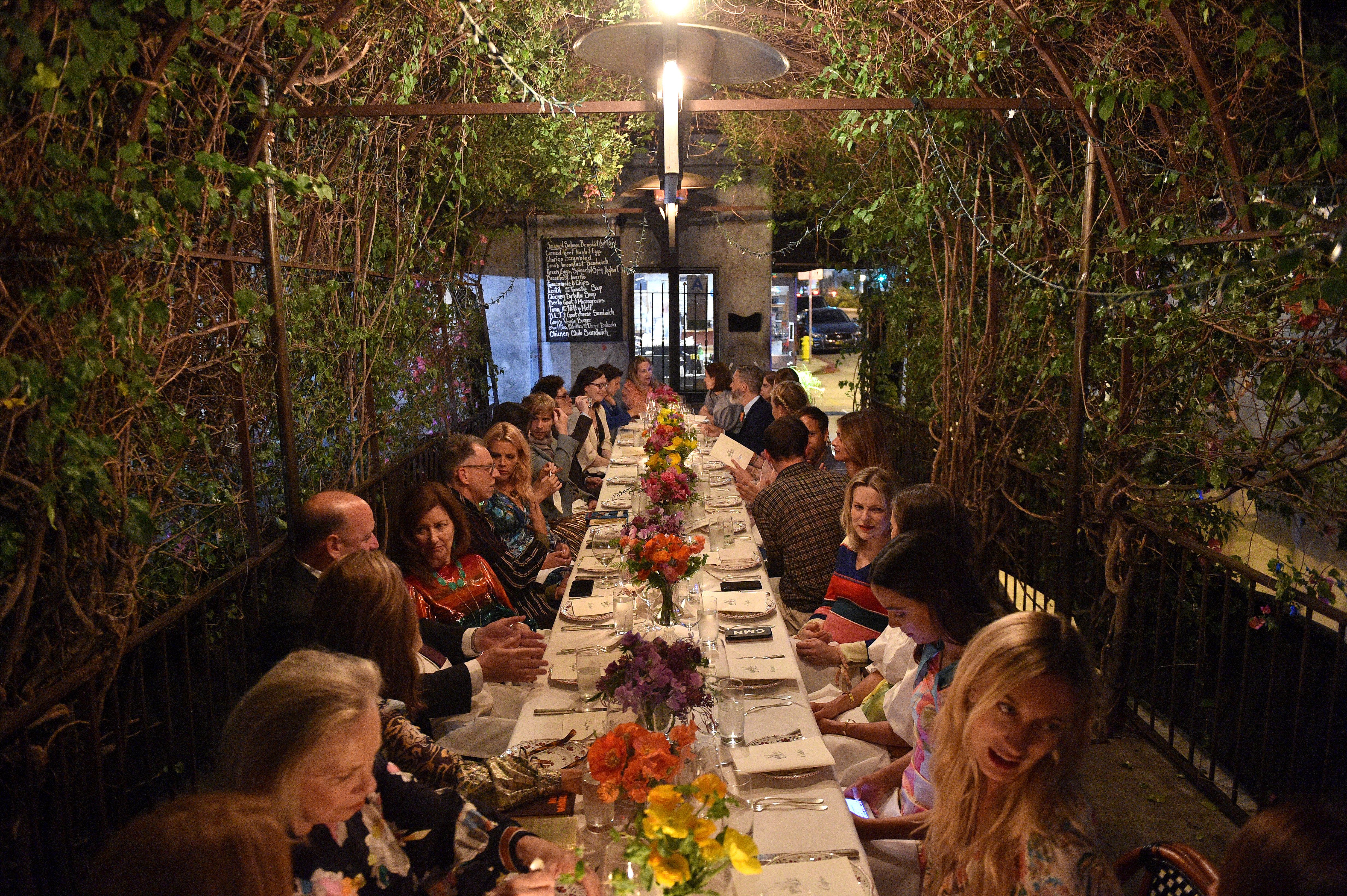 Atmosphere Intimate dinner following the Capitol & Irene Neuwirth Brentwood store opening, Los Angeles, USA - 25 Apr 2019