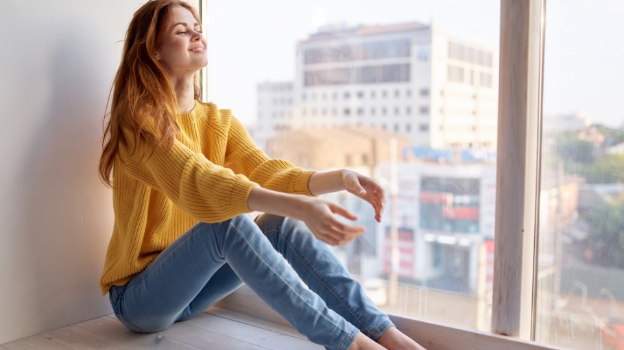 woman in jeans