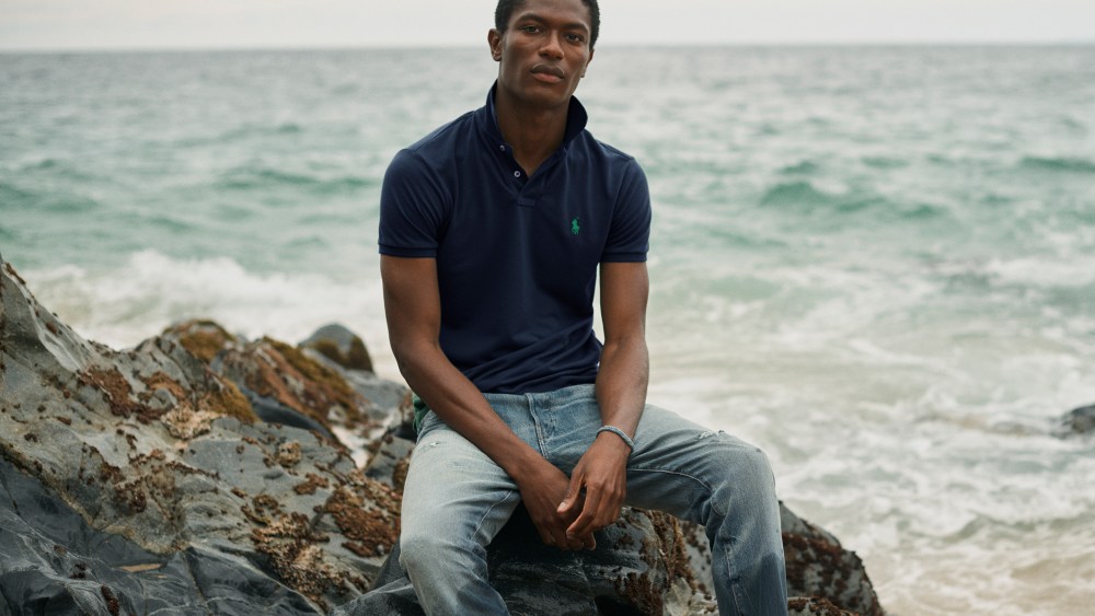 A campaign image for the Earth Polo.