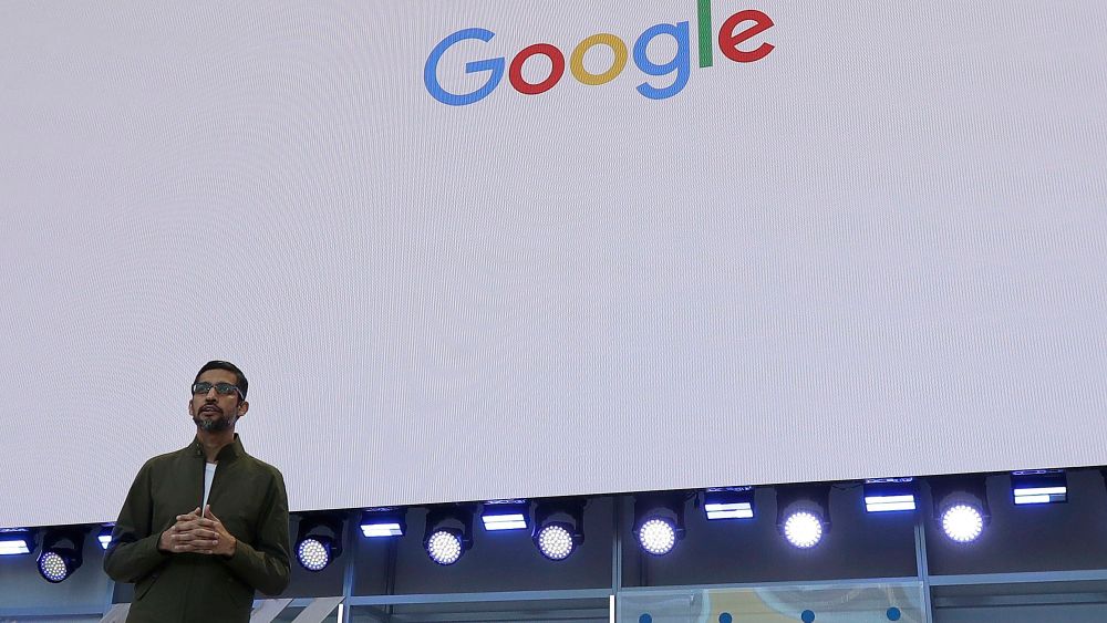 Google CEO Sundar Pichai speaks at the Google I/O conference in Mountain View, CalifGoogle Showcase, Mountain View, USA - 08 May 2018