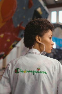 A look from Susan Alexandra's collaboration with Champion.