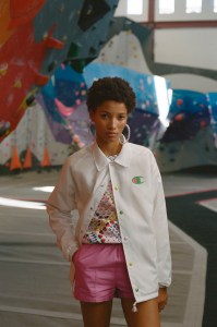 A look from Susan Alexandra's collaboration with Champion.