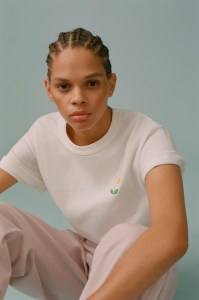 A look from Susan Alexandra's collaboration with Champion.