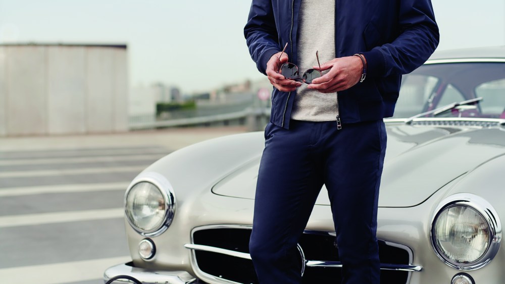 A look from the TommyXMercedes-Benz collection.