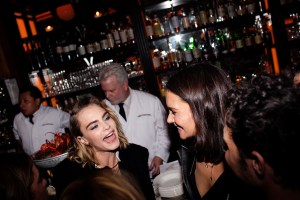 Cara Delevingne, Katie Holmes
