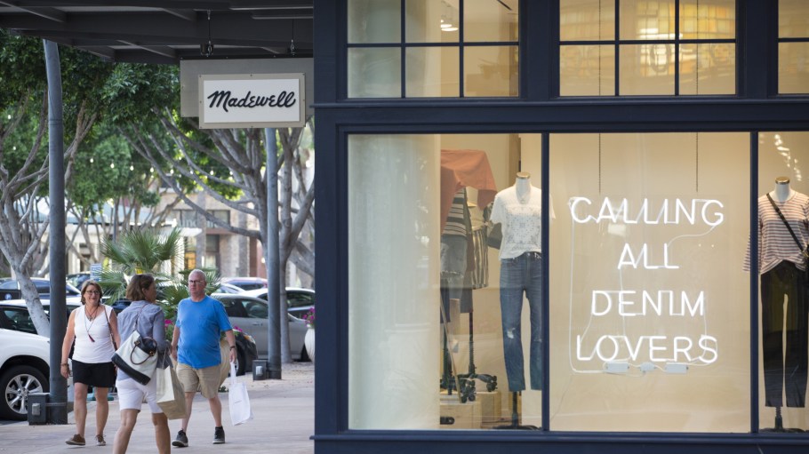 A Madewell store in Scottsdale, Arizona.