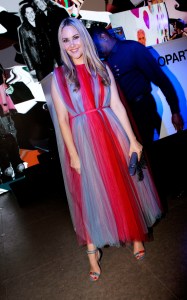 Elizabeth KurpisThe Whitney Museum of American Art Annual Studio Party, Inside, New York, USA - 09 Apr 2019Wearing Carolina Herrera Same Outfit as catwalk model *9374037af