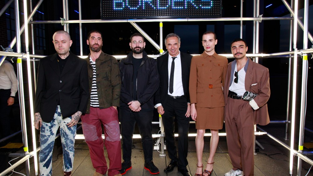 Matteo Mena, Mauro Simionato, Giorgio Di Salvo, Carlo Capasa, Giangi Giordano and Luca Magliano
